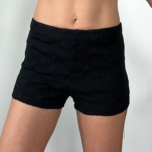 Free People Embroidered shorts cheekys Black Size 2